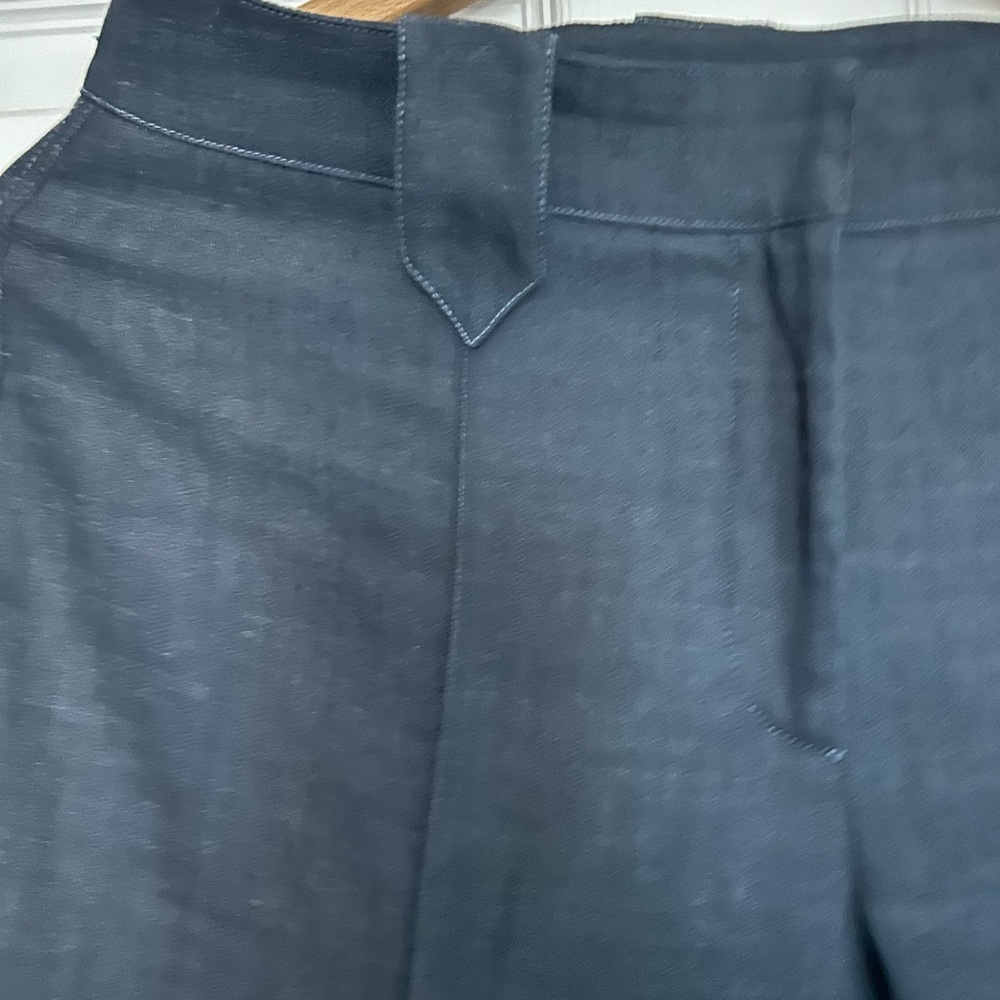 AUDRA PANTS NAVY BLUE EU size 42 (Large)